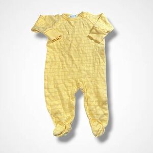 Sesame Beginnings Yellow Striped One Piece